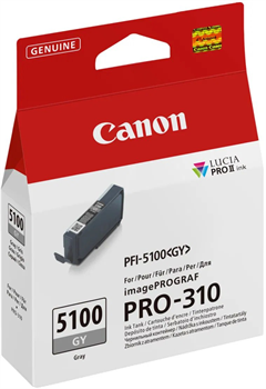 Canon originální ink PFI-5100 GY, 6959C001, Grey