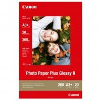 Canon Photo Paper Plus Glossy, foto papír, lesklý, bílý, 330x480mm (A3+), 260 g/m2, 20 ks, PP-201 A3+