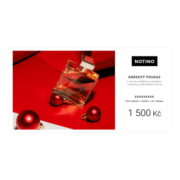 Dárkový poukaz Notino v hodnotě 1 500 Kč