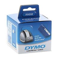 Dymo papírové štítky 190mm x 38mm, bílé, na úzké pořadače, 110 ks, 99018, S0722470