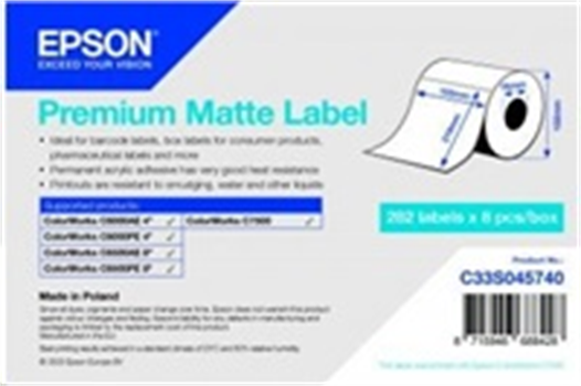 Epson label roll, normal paper, 105x210mm