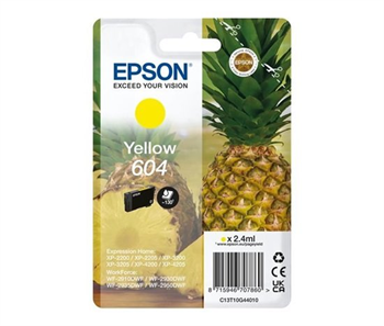 EPSON Singlepack Yellow 604 Ink