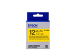 Epson Tape Cartridge LK-4YBVN Vinyl, Black/Yellow 12mm / 7m