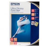 Epson Ultra Glossy foto papír 10x15cm | lesklý | inkoustový | 50 listů