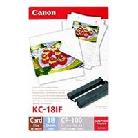 Etikety Canon KC-18IF (7741A001AH) - 86 x 54 mm | bílé, 18 ks