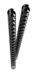 Genie Plastové kroužky pro vazbu A4 10 mm černé 25 ks