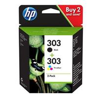 HP 303 (3YM92AE) dualpack - černý, barevný