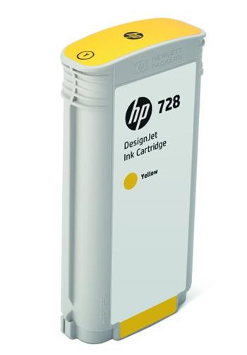 HP 728 (F9J65A) - žlutý