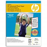 HP Photo Paper Glossy Advanced, 25 ks, 130 x 180 mm, 250 g/m2, Q8696A