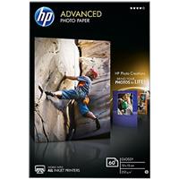 HP Photo Paper Glossy Advanced, 60 ks, 100 x 150 mm, 250 g/m2, Q8008A
