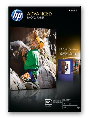 HP Photo Paper Q8692A | 100 ks, 100 x 150 mm, 250 g/m2