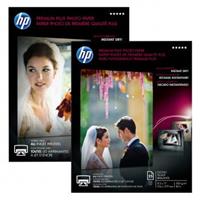 HP Premium Plus Glossy Photo Paper, foto papír, lesklý, bílý, A4, 210x297mm (A4), 300 g/m2, 20 ks, CR672A