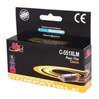 Inkoust Canon CLI551M XL - kompatibilní (UPrint) | purpurový