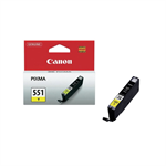 Inkoust Canon CLI 551Y (6511B001) - originální, žlutý