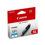 Inkoust Canon CLI 551C XL (6444B001) - originální, azurový