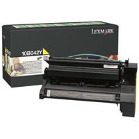Toner Lexmark 10B042Y - originální | žlutý, return