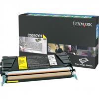 Toner Lexmark C5240YH - originální | žlutý, return