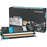 Toner Lexmark C5340CX - originální | azurový, return