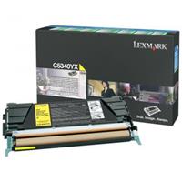 Toner Lexmark C5340YX - originální | žlutý, return