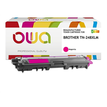 Toner Armor OWA kompatibilní s Brother TN-248XL M, 2300 stran, purpurová/magenta
