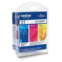 Inkoust Brother LC-1100HYRBWBP - originální | multipack 