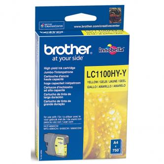 Inkoust Brother LC-1100HYY - originální | žlutý