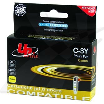 Inkoust Canon BCI6Y - kompatibilní (UPrint) | žlutý