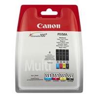 Inkoust Canon CLI 551 (6509B008) - originální | multipack