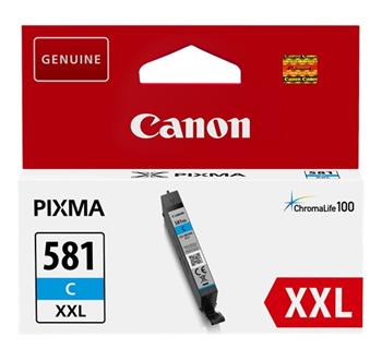 Inkoust Canon CLI-581XXL C (1995C001) - originální | azurový