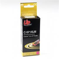 Inkoust Canon CLI571M XL - kompatibilní (UPrint) | purpurový