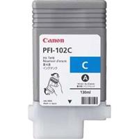 Inkoust Canon PFI 102C (CF0896B001) - originální | azurový