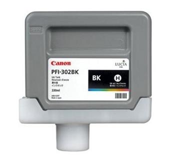 Inkoust Canon PFI 302B (2216B001AA) - originální | foto černý