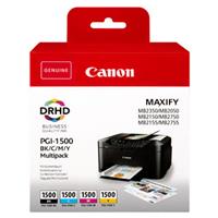 Inkoust Canon PGI-1500 BK/C/M/Y (9218B005) - originální | CMYK, multipack
