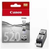 Inkoust Canon PGI 520BK (2932B012) - originální | černý, blistr