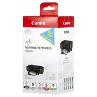 Inkoust Canon PGI-9 MBK/PC/PM/R/G (1033B013) - originální | multipack