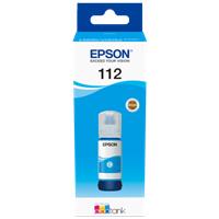 Inkoust Epson 112 (C13T06C24A) - originální | azurový, láhev