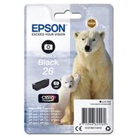 Inkoust Epson 26 (C13T26114012) - originální | foto černý