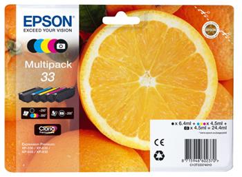 Inkoust Epson 33 (C13T33374011) - originální | multipack