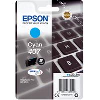 Inkoust Epson 407 C (C13T07U240) - originální | azurový