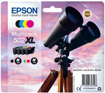 Inkoust Epson 502XL (C13T02W64010) - originální | multipack