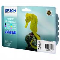 Inkoust Epson T0487 (C13T04874010) - originální | multipack