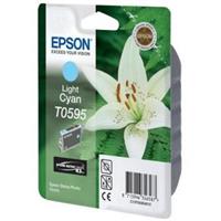 Inkoust Epson T0595 (C13T05954010) - originální | světle azurový