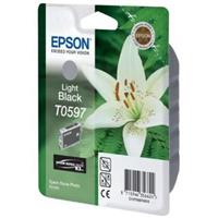 Inkoust Epson T0597 (C13T05974010) - originální | světle černý