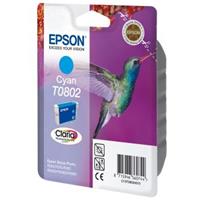 Inkoust Epson T0802 (C13T08024011) - originální | azurový