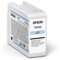 Inkoust Epson T47A5 (C13T47A500) - originální | světle azurový