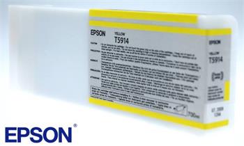 Inkoust Epson T5914 (C13T591400) - originální | žlutý