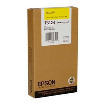 Inkoust Epson T6124 (C13T612400) - originální | žlutý