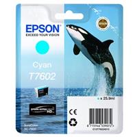 Inkoust Epson T7602 (C13T76024010) - originální | azurový