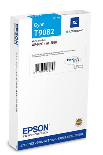 Inkoust Epson T9082 (C13T908240) - originální | azurový