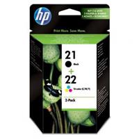 Inkoust HP 21 + 22 (SD367AE) - originální | multipack